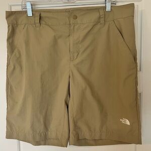 The North Face Mens Ripstop Shorts Utility Brown TNF Size‎ 36 Nylon 10” UPF